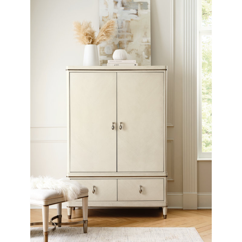 Pulaski Furniture Grace Armoire With Storage Drawers Wayfair